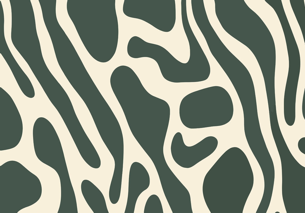 Flowing lines in muted tones