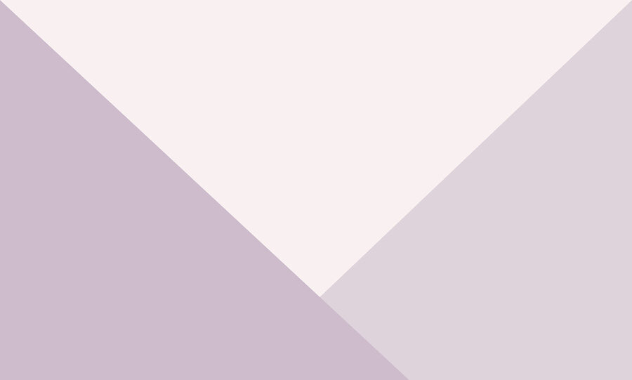 Triángulo morado y blanco