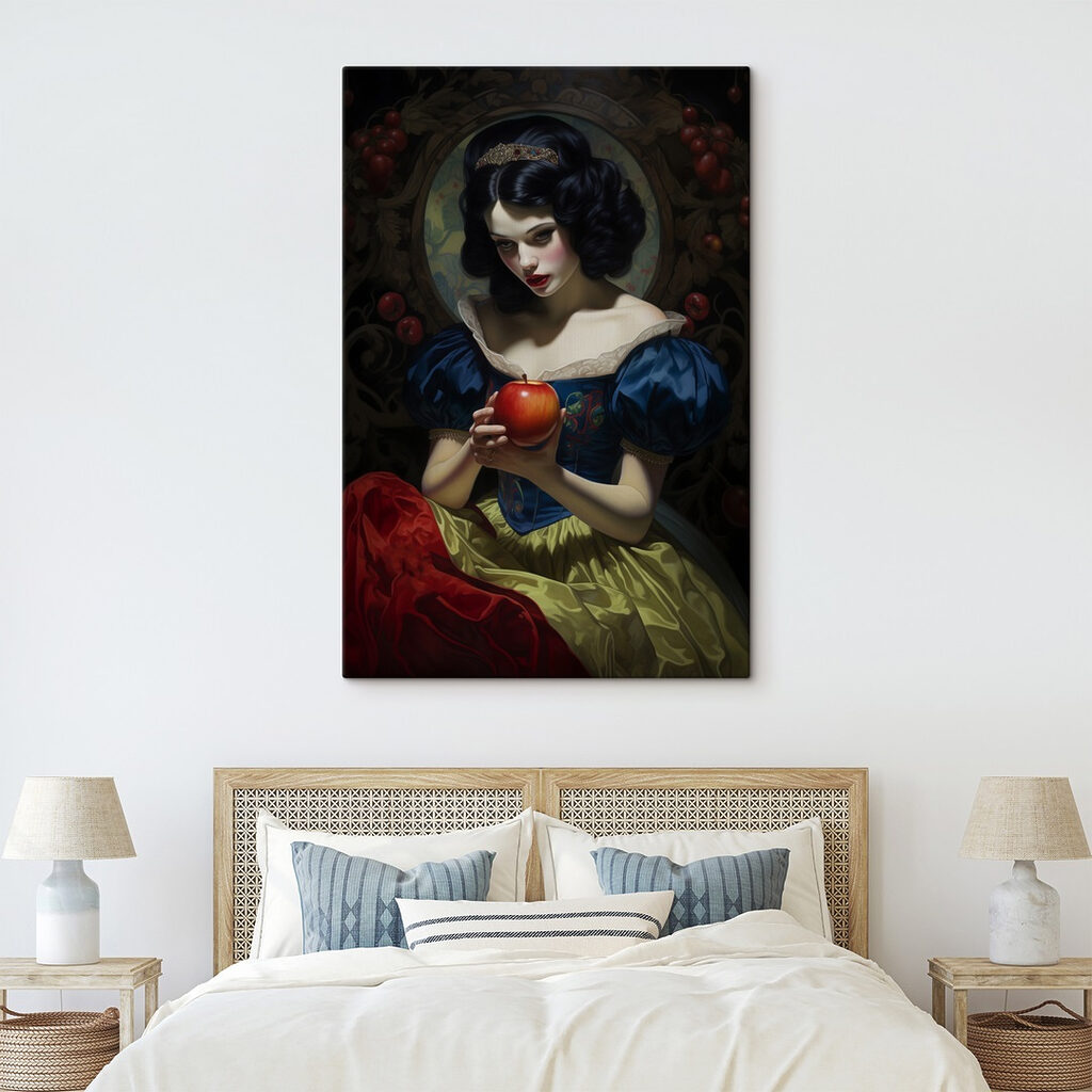 Woman holding an apple Woman holding an apple