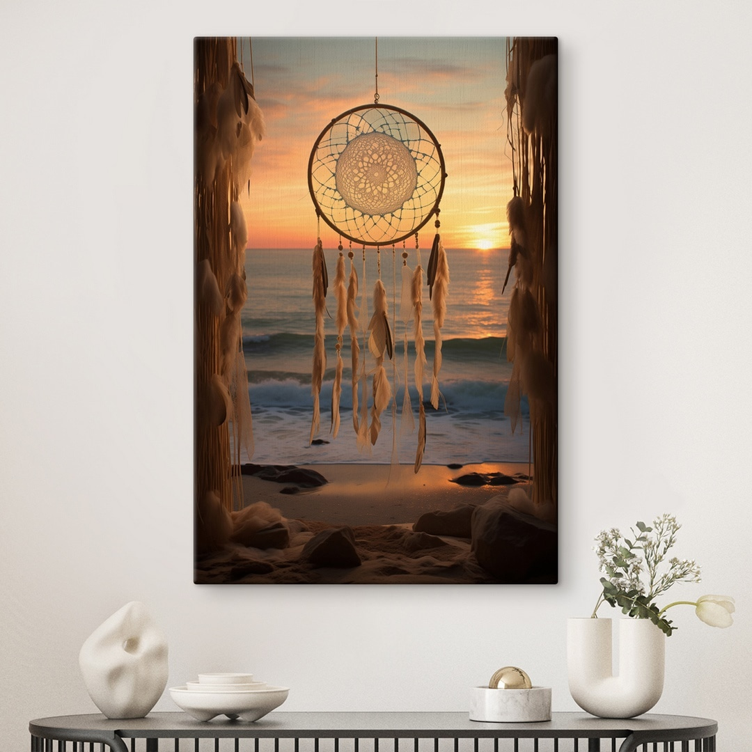Dream catcher from a doorway Dream catcher from a doorway