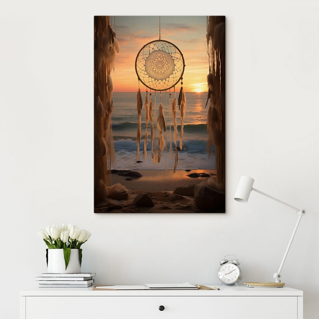 Dream catcher from a doorway Dream catcher from a doorway
