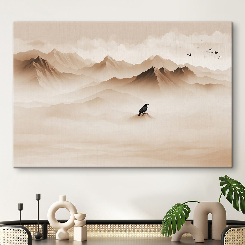 Bird on a mountain top Bird on a mountain top