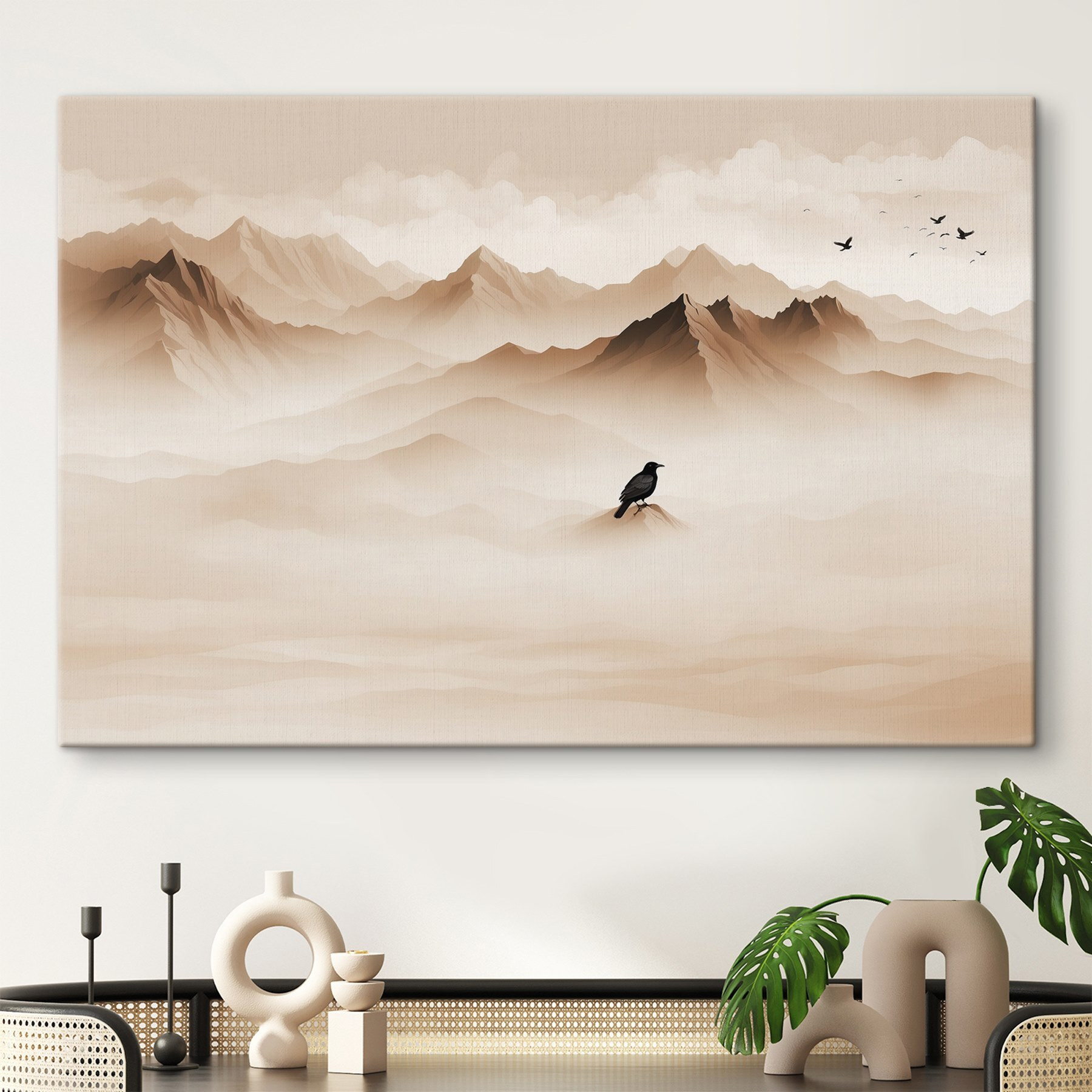 Bird on a mountain top Bird on a mountain top