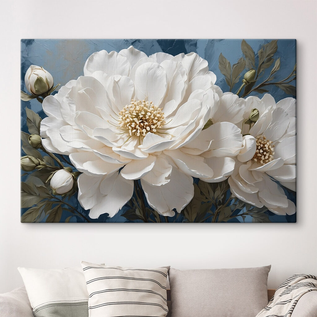 Delicate blooms against a soft backdrop Delicate blooms against a soft backdrop