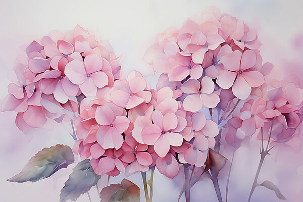 Grupo de flores rosas Grupo de flores rosas