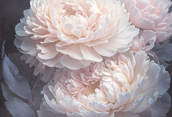 Grupo de flores blancas Grupo de flores blancas