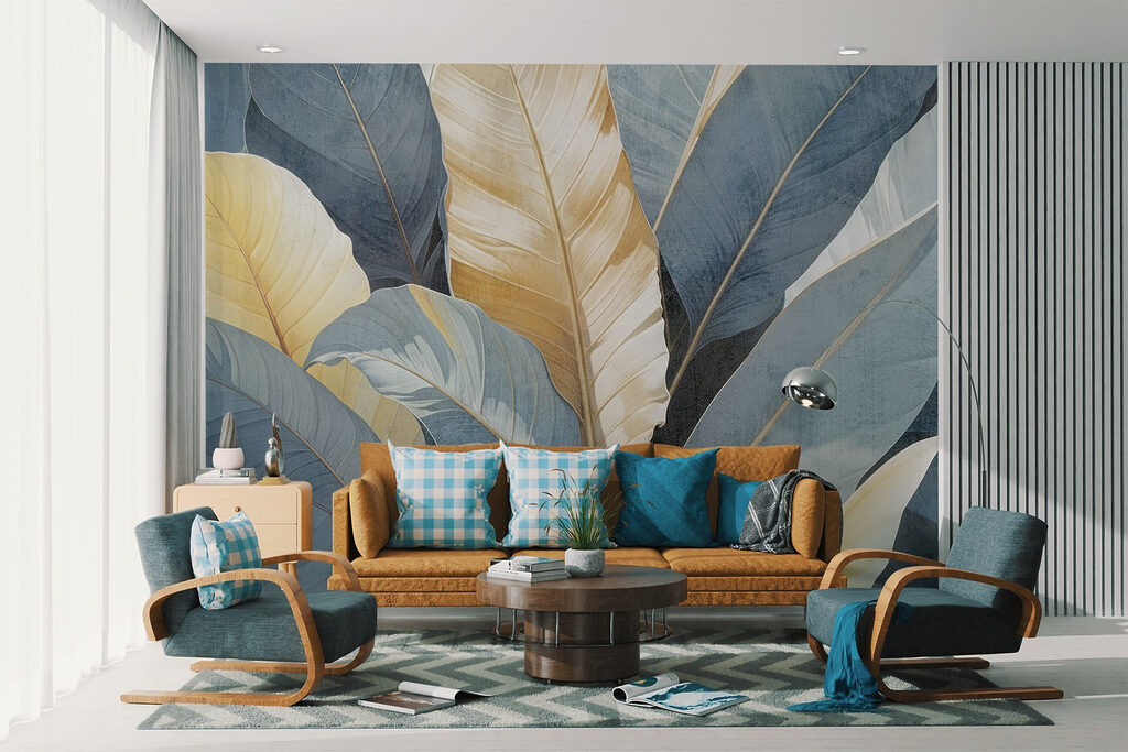 Natural hues of lush foliage