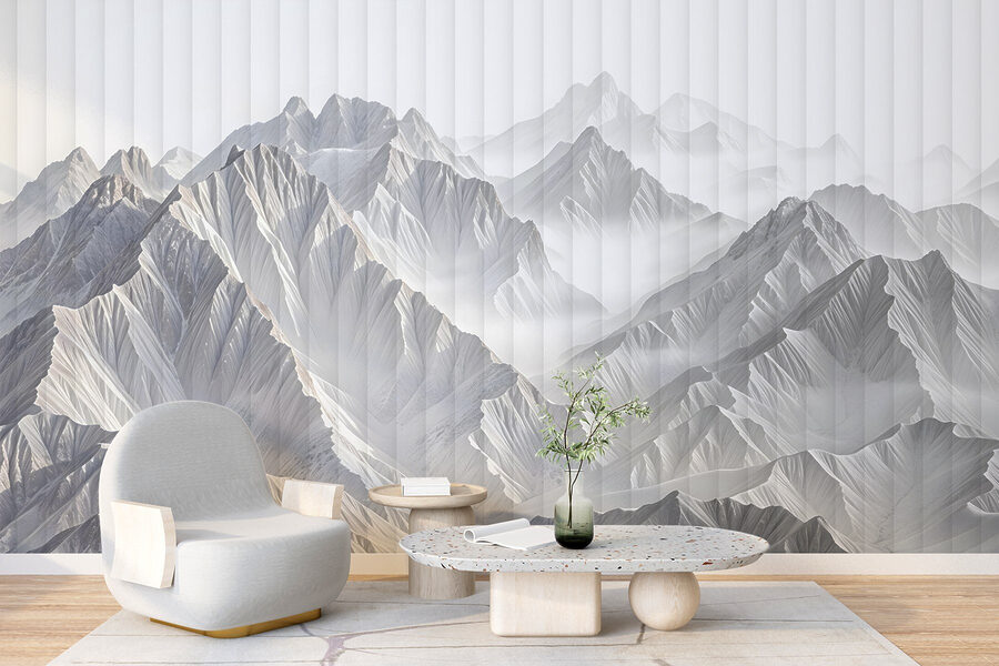 Cordillera con nubes