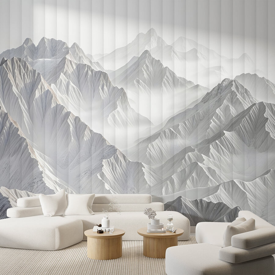 Cordillera con nubes
