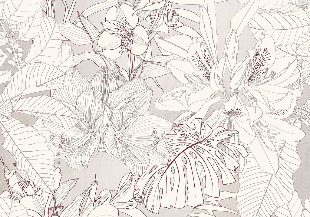 La naturaleza despliega delicados motivos florales La naturaleza despliega delicados motivos florales