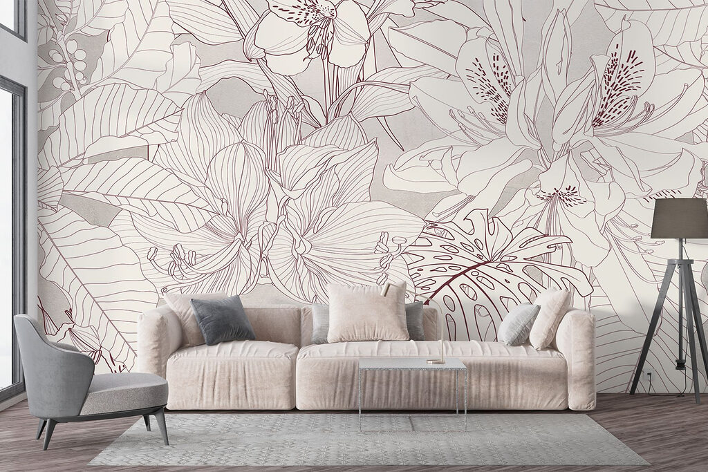 Nature's delicate floral patterns unfold