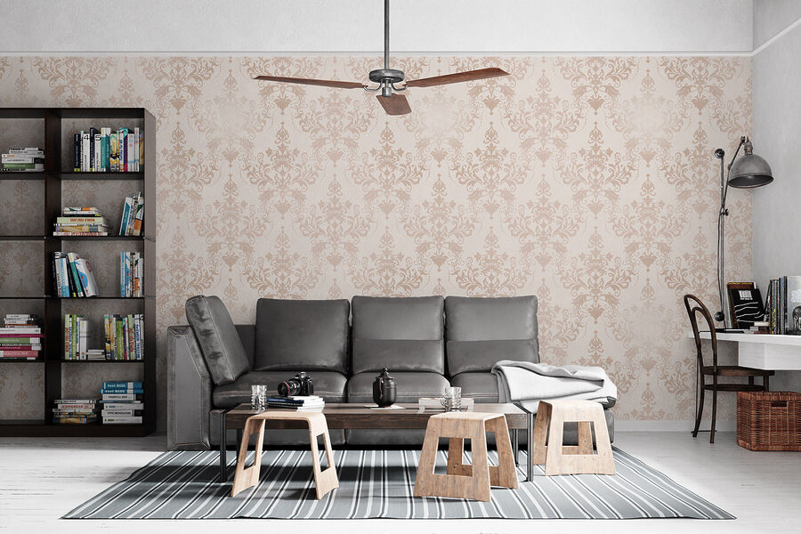 Papel pintado con motivos