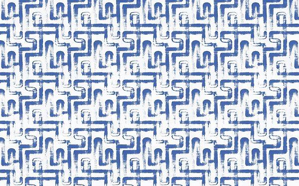 Estampado azul y blanco Estampado azul y blanco