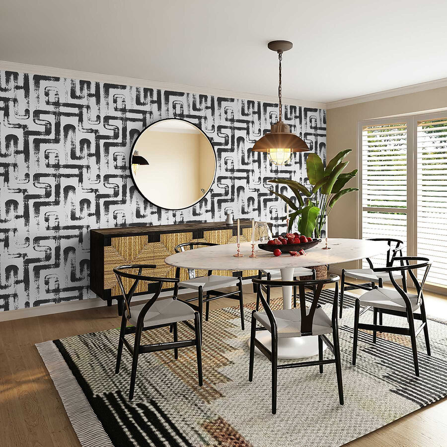 Diseño en blanco y negro