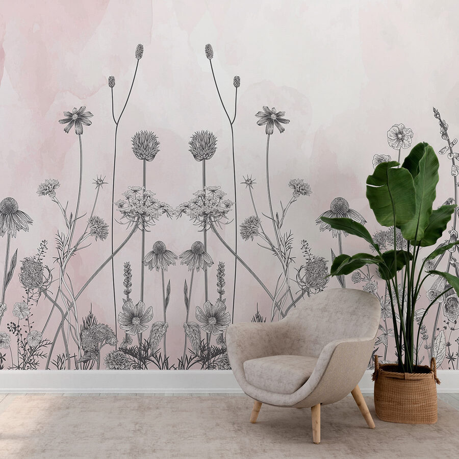 Dibujo de flores y plantas Dibujo de flores y plantas