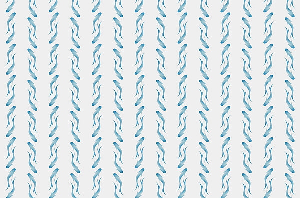 Patrón de peces azules Patrón de peces azules