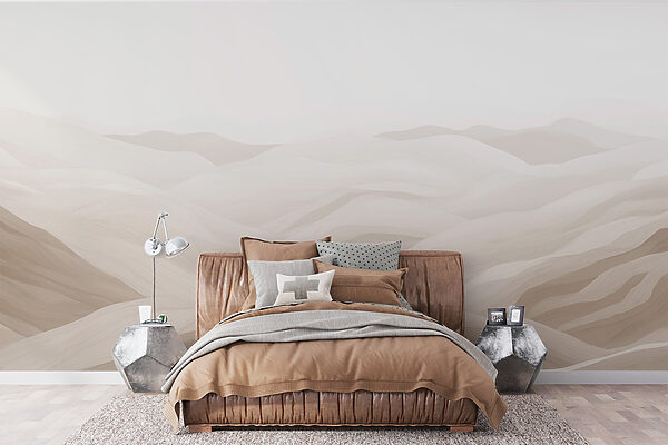 Paisaje blanco y gris Paisaje blanco y gris
