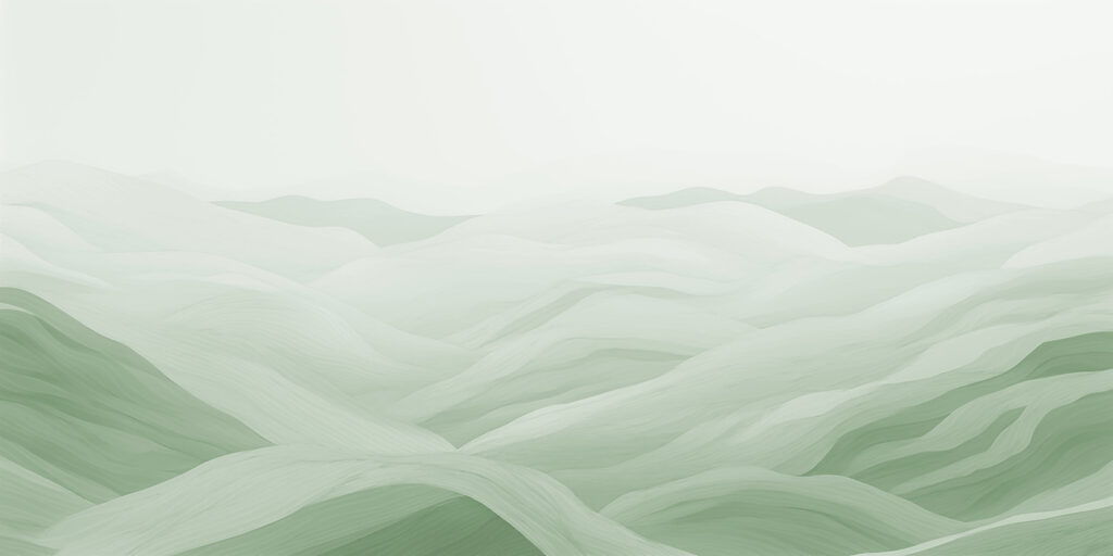 Paisaje verde y blanco Paisaje verde y blanco