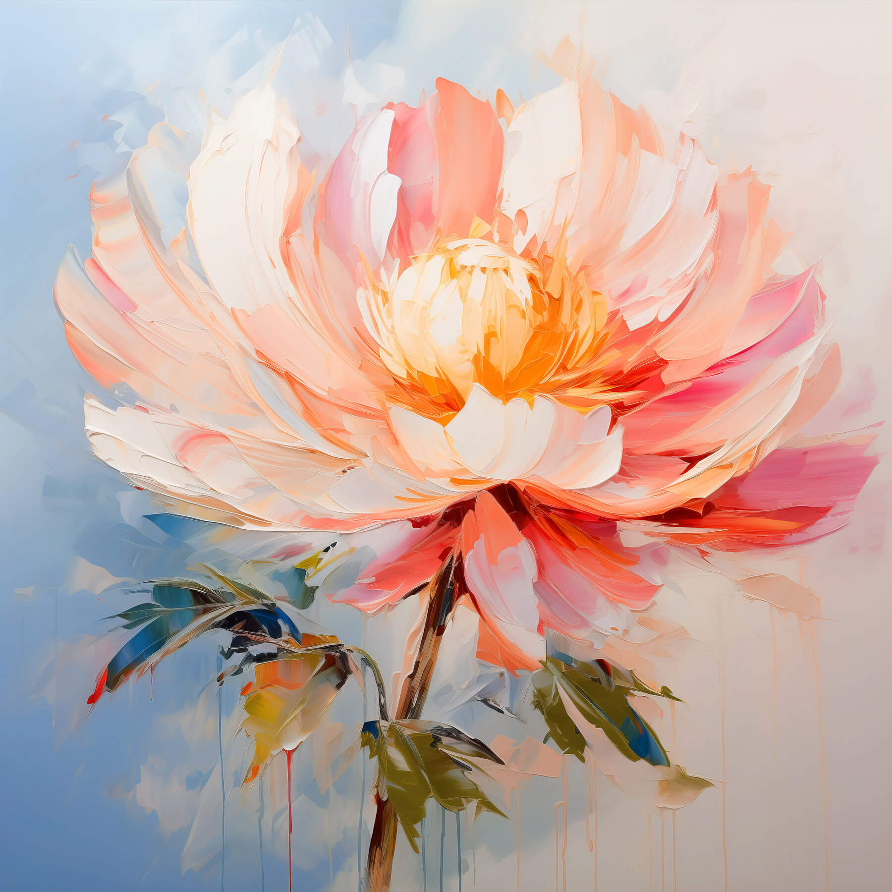 Painting of a flower
