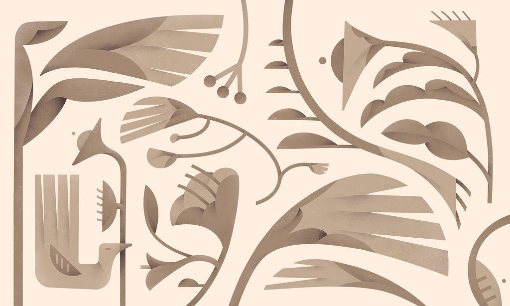 Nature-inspired abstract shapes and forms Nature-inspired abstract shapes and forms