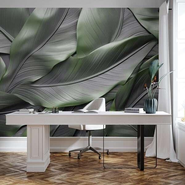 Group of green leaves