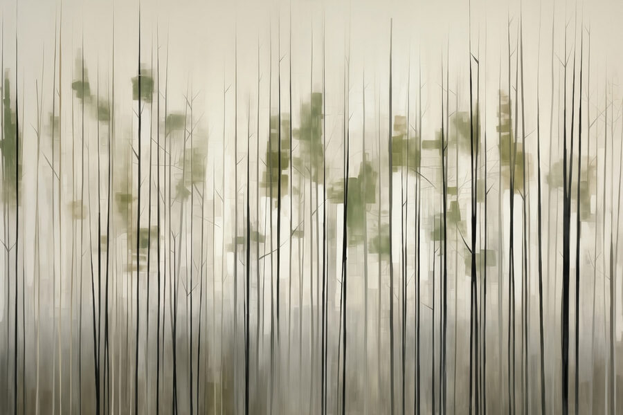 Grupo de árboles en un bosque