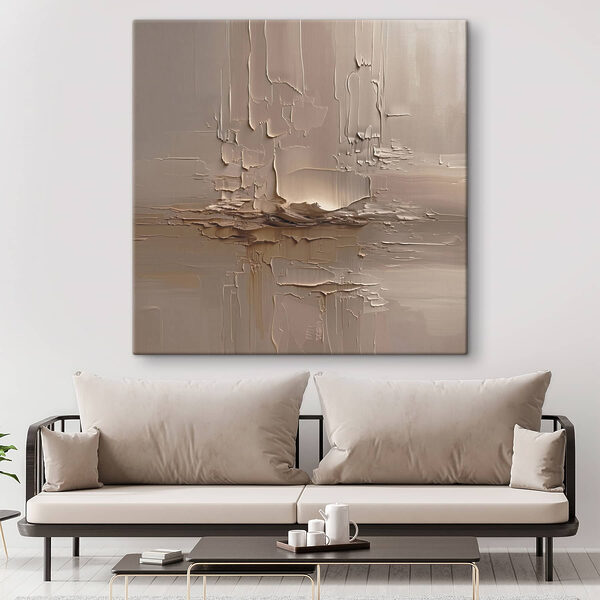 Cuadros Cuadros Texturas abstractas en tonos suaves (SKU: s41356)