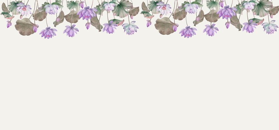 Hilera de flores moradas y hojas verdes u98844v1p 900x420 - Hilera de flores moradas y hojas verdes - tegory
