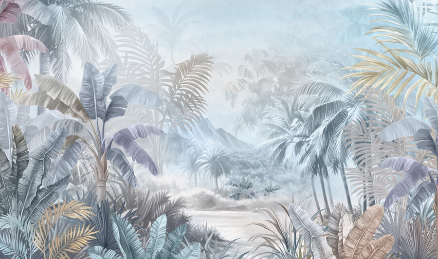 Pintura de una selva
