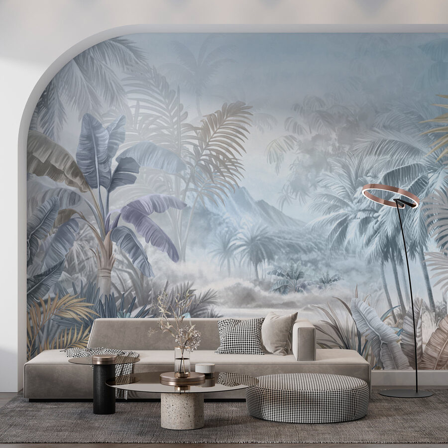 Pintura de una selva