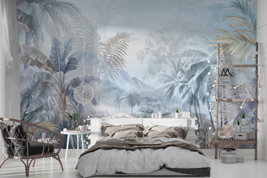 Pintura de una selva