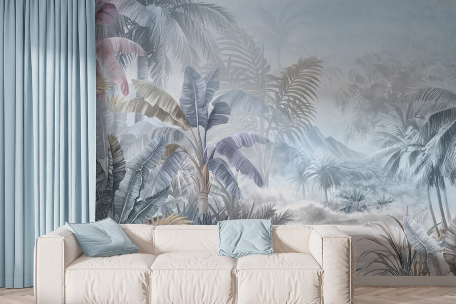 Pintura de una selva