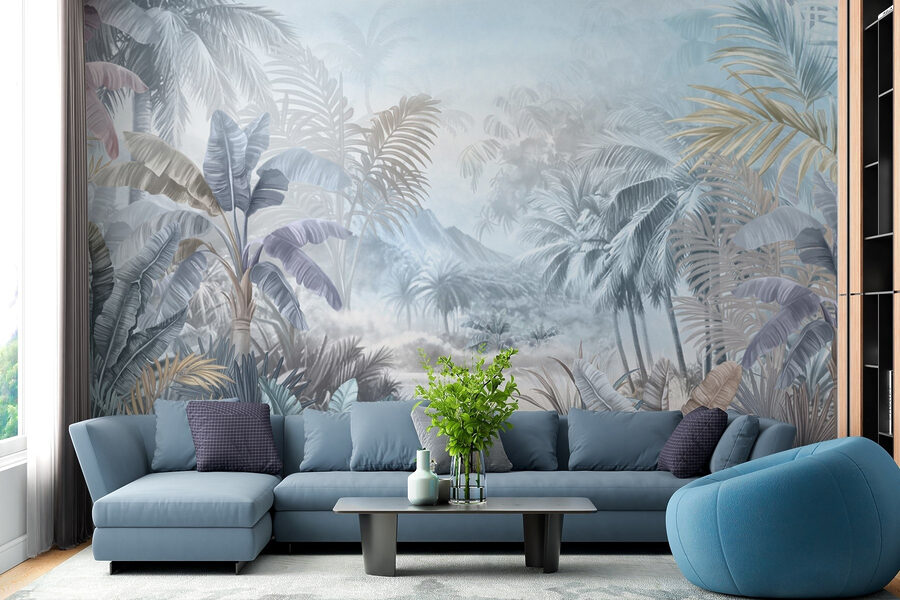 Pintura de una selva