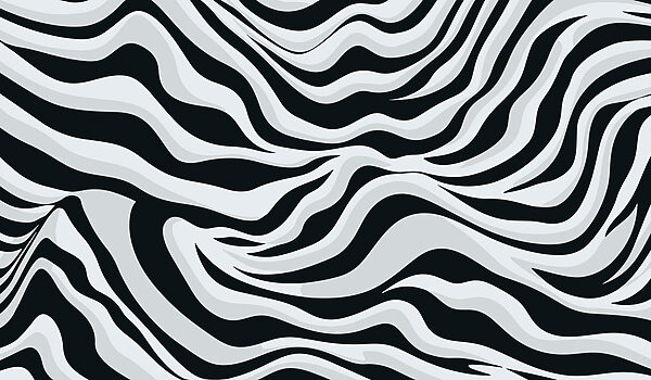 Estampado de rayas blancas y negras Estampado de rayas blancas y negras