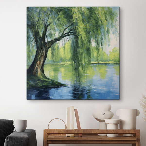 Cuadros Árbol junto al agua (SKU: s41493) Cuadros Cuadros Árbol junto al agua (SKU: s41493)
