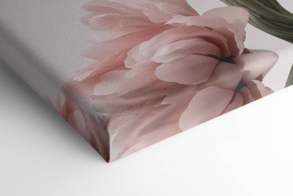 Delicate blooms in soft pastel hues