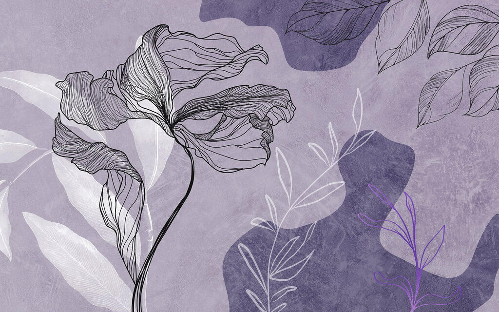 Dibujo de una flor Dibujo de una flor
