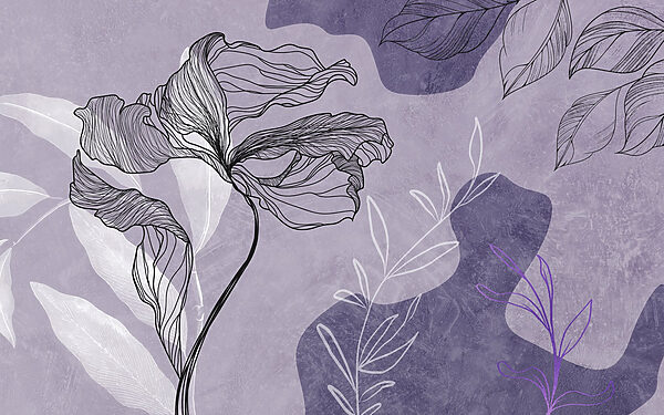 Dibujo de una flor Dibujo de una flor