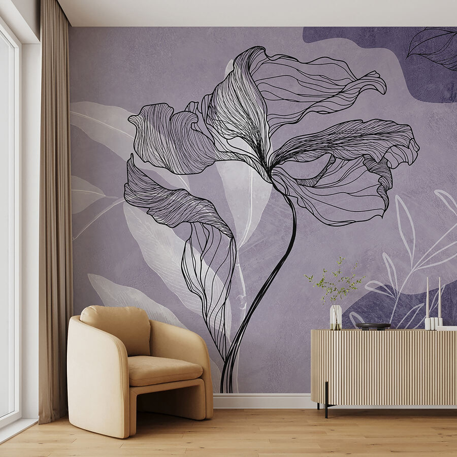 Dibujo de una flor