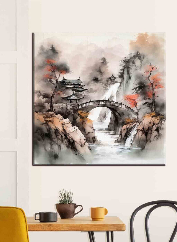 Bridge over a river