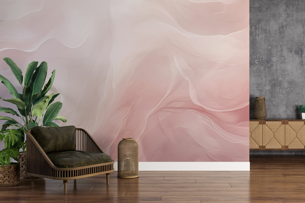 Soft curves in gentle hues Soft curves in gentle hues