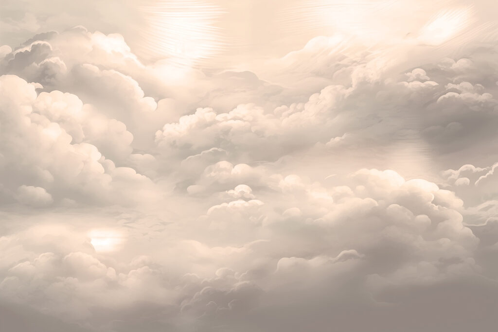 Suaves nubes surcando el cielo Suaves nubes surcando el cielo