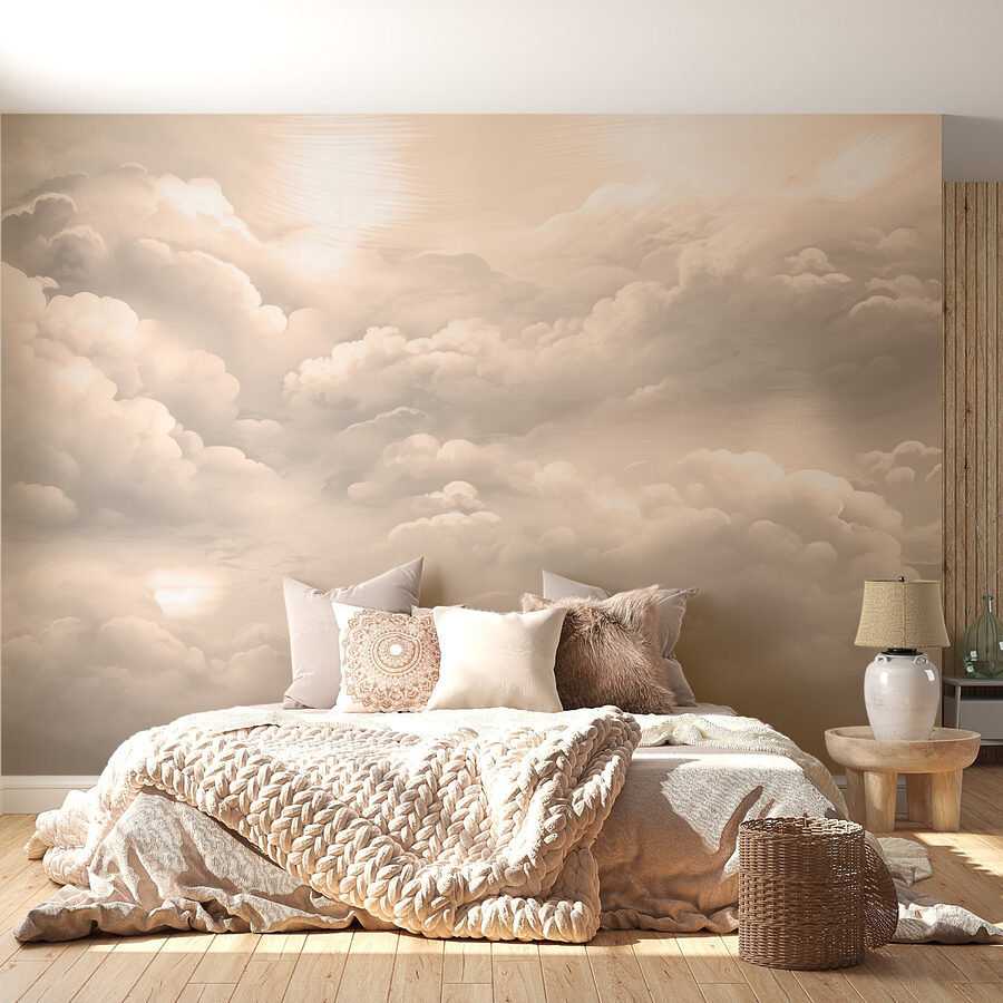Suaves nubes surcando el cielo Suaves nubes surcando el cielo