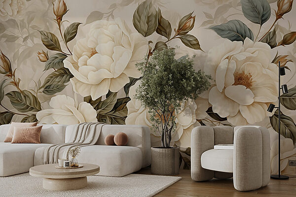 Flores suaves en tonos suaves Flores suaves en tonos suaves