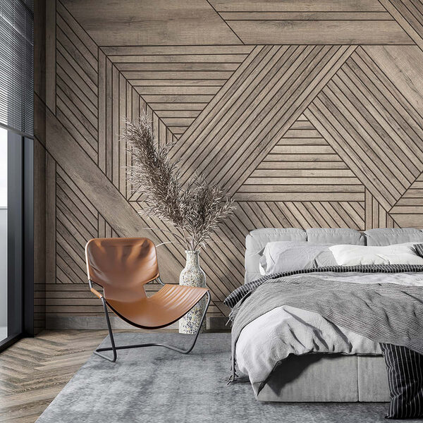 Suelo de madera con dibujo Suelo de madera con dibujo