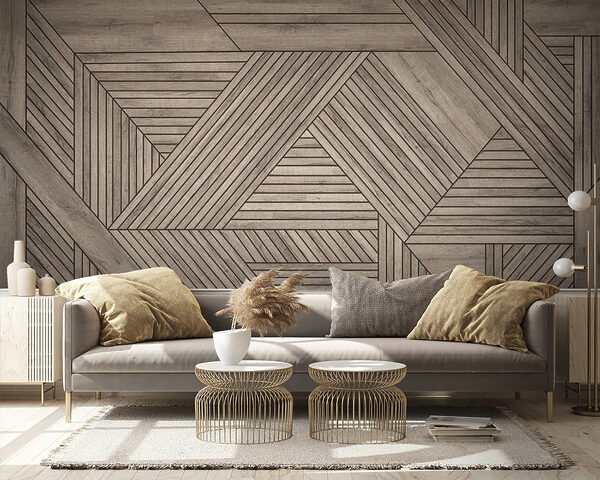Suelo de madera con dibujo Suelo de madera con dibujo