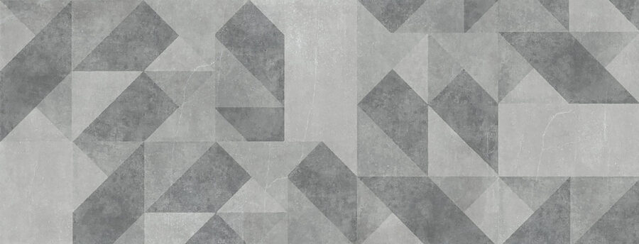 Azulejos grises y blancos