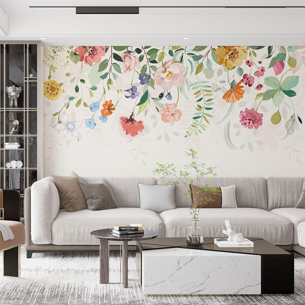 Floral elegance in soft hues