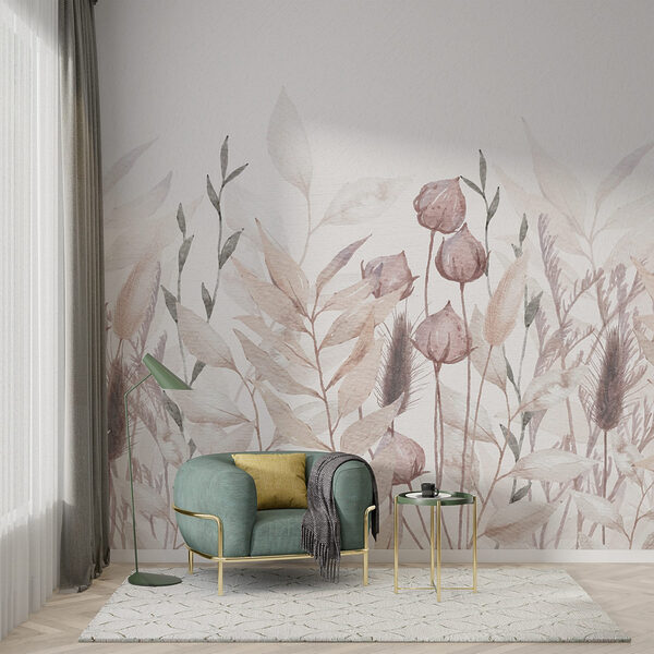 Pintura de plantas y hojas Pintura de plantas y hojas