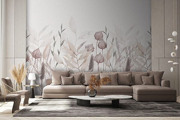 Pintura de plantas y hojas Pintura de plantas y hojas